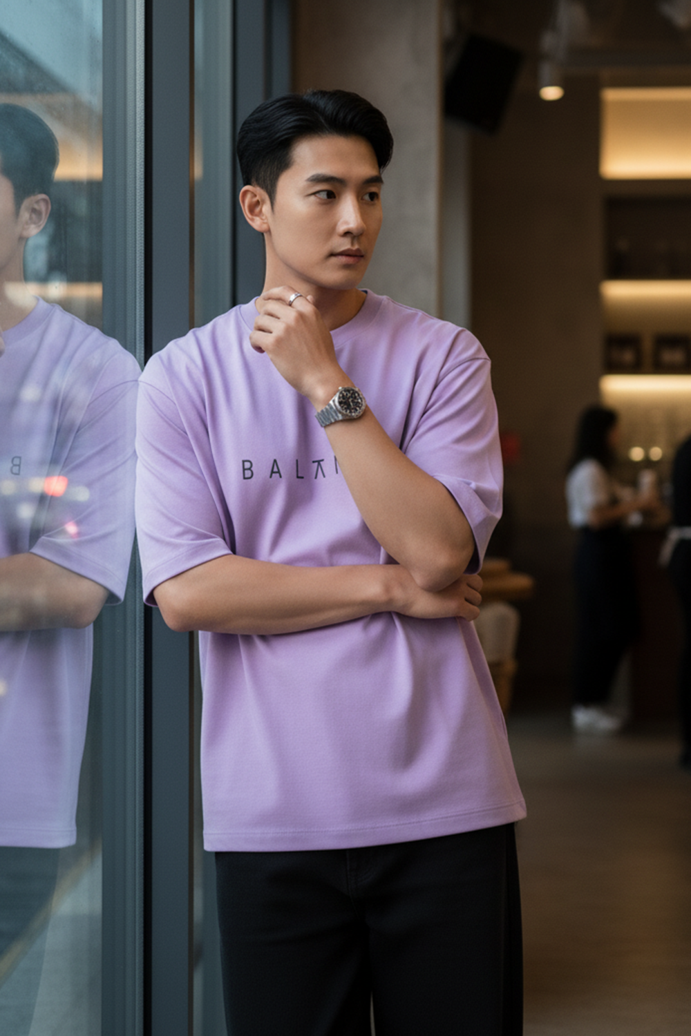 The Balance Drop Shoulder Tee