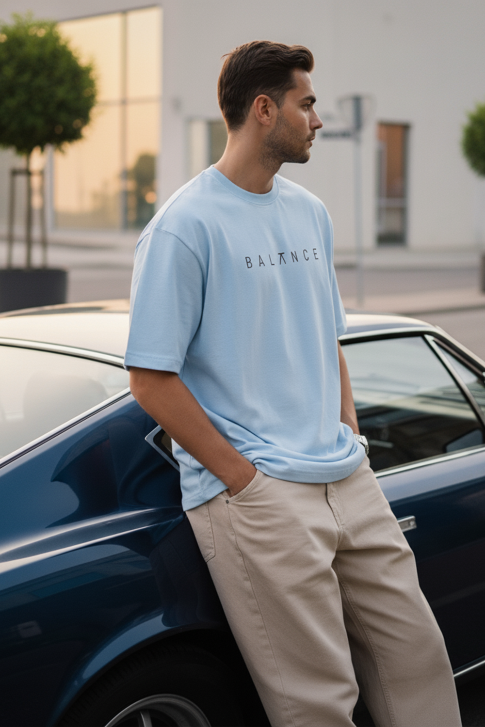 The Balance Drop Shoulder Tee