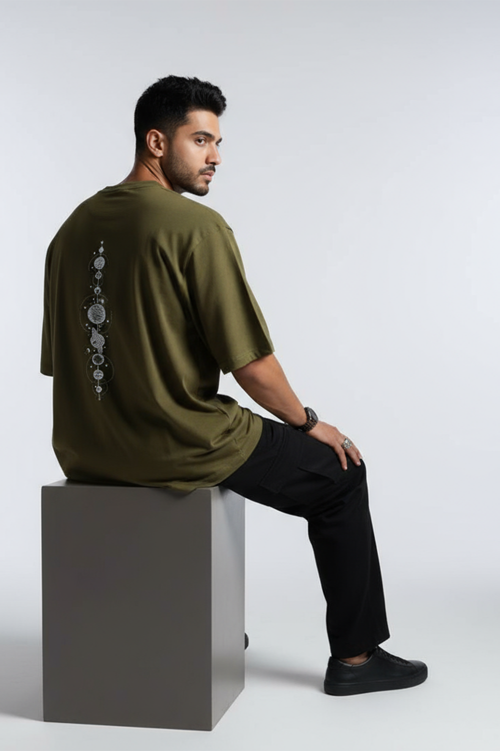 Astro Orbit Stack Oversized Tee