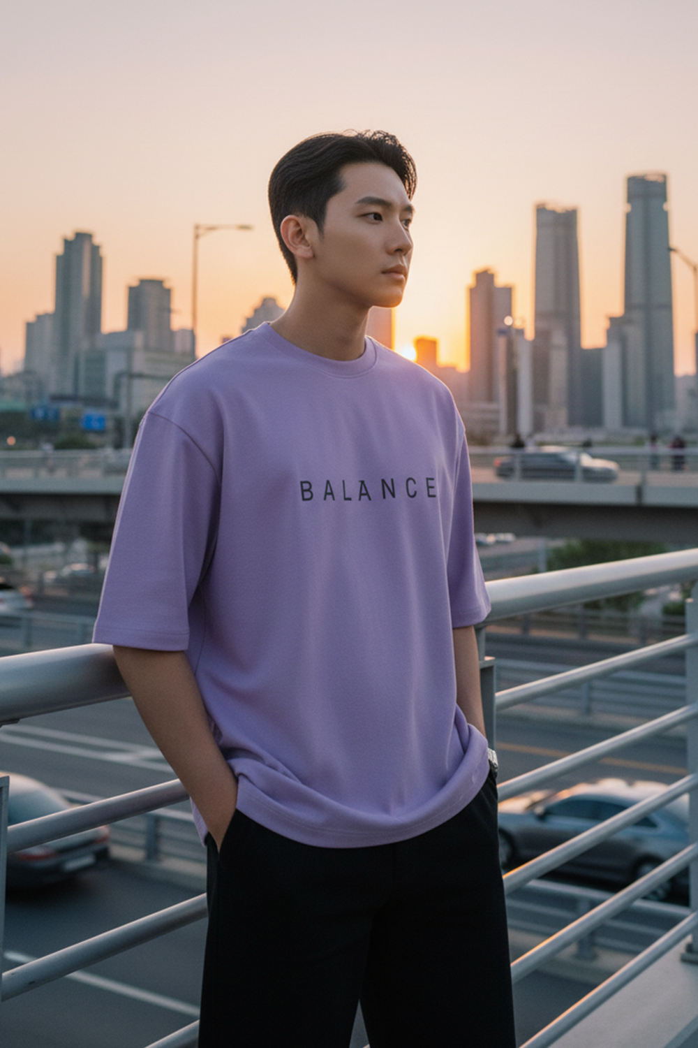 The Balance Drop Shoulder Tee