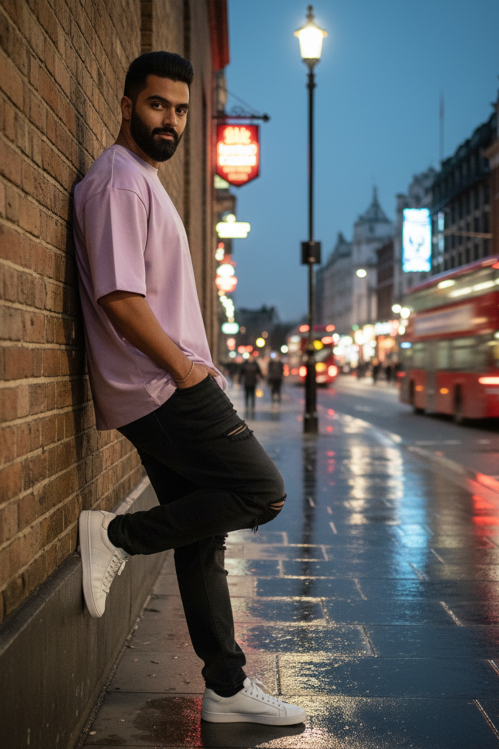 Stay Wild Streetwear Oversized Tee