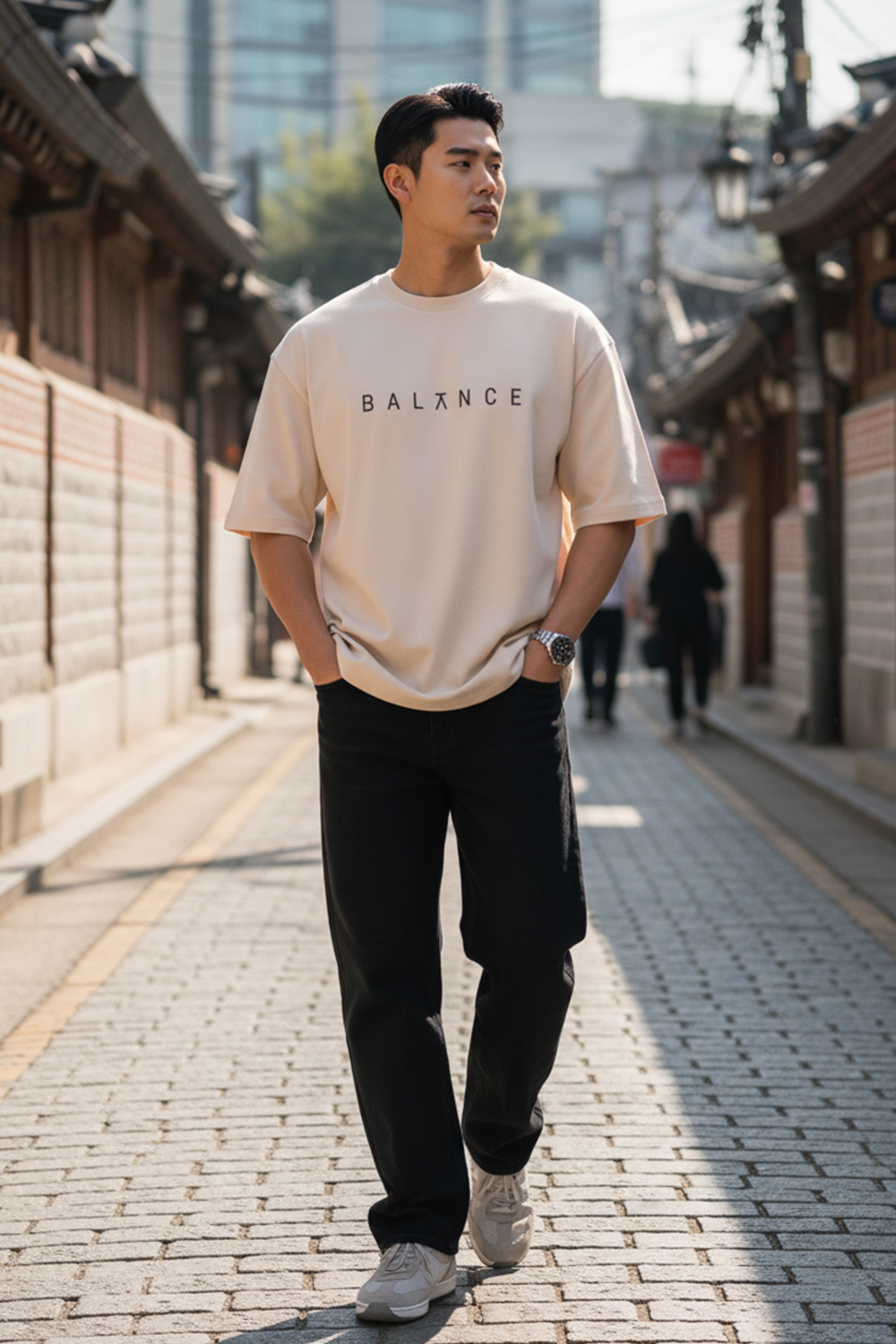 The Balance Drop Shoulder Tee
