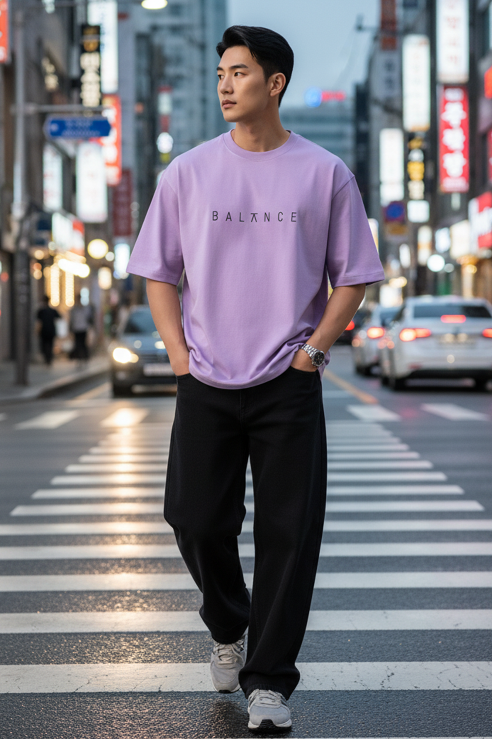 The Balance Drop Shoulder Tee