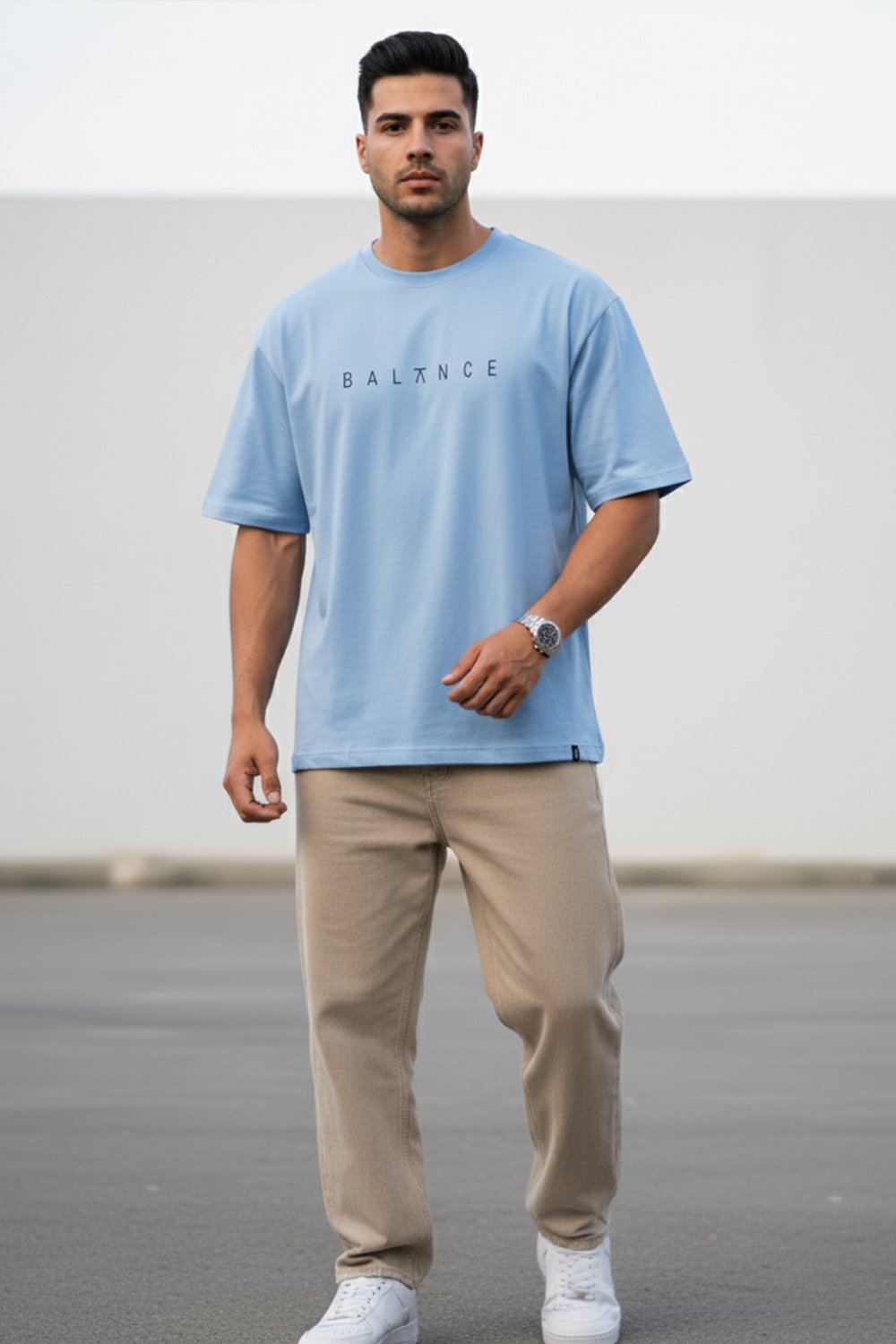 The Balance Drop Shoulder Tee