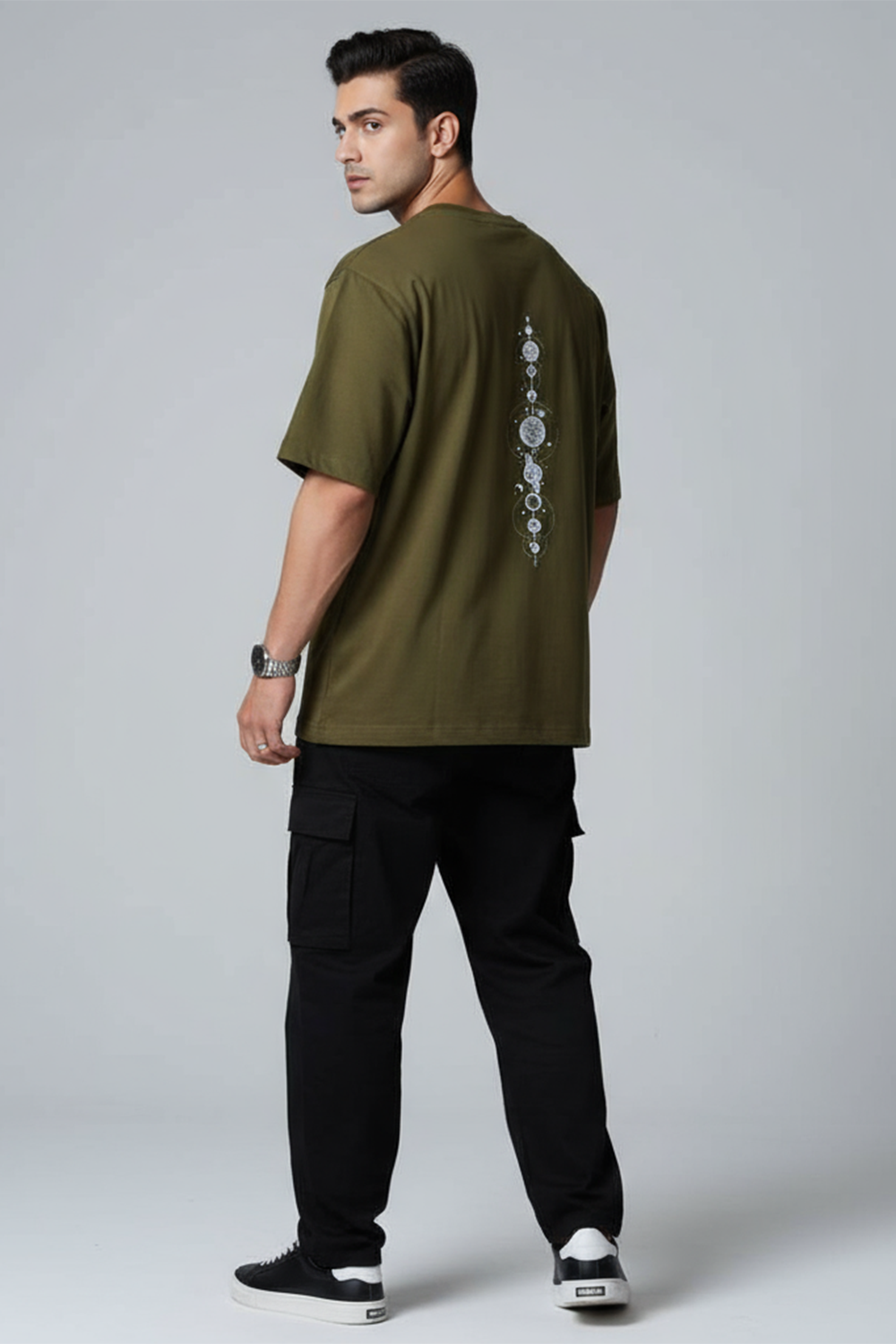 Astro Orbit Stack Oversized Tee