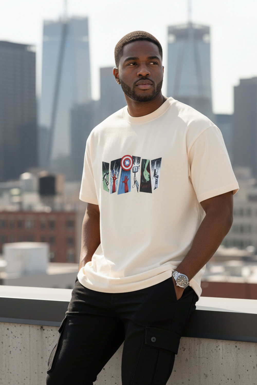 Legends Assemble Oversized Tee