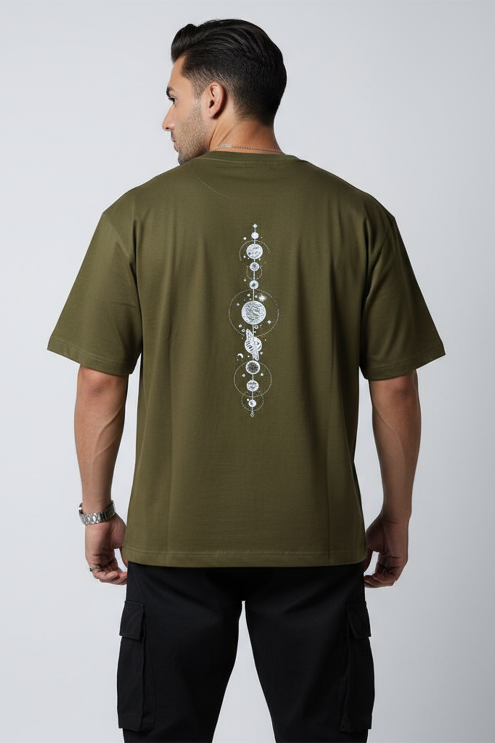 Astro Orbit Stack Oversized Tee