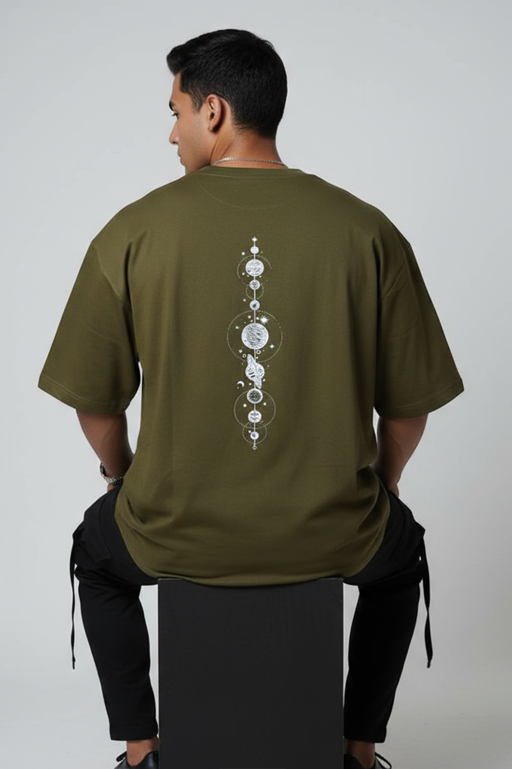 Astro Orbit Stack Oversized Tee