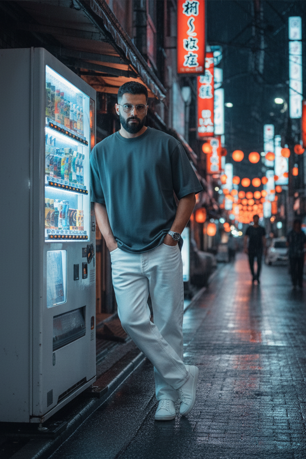 Classic Plain Oversize T‑Shirt | Gray