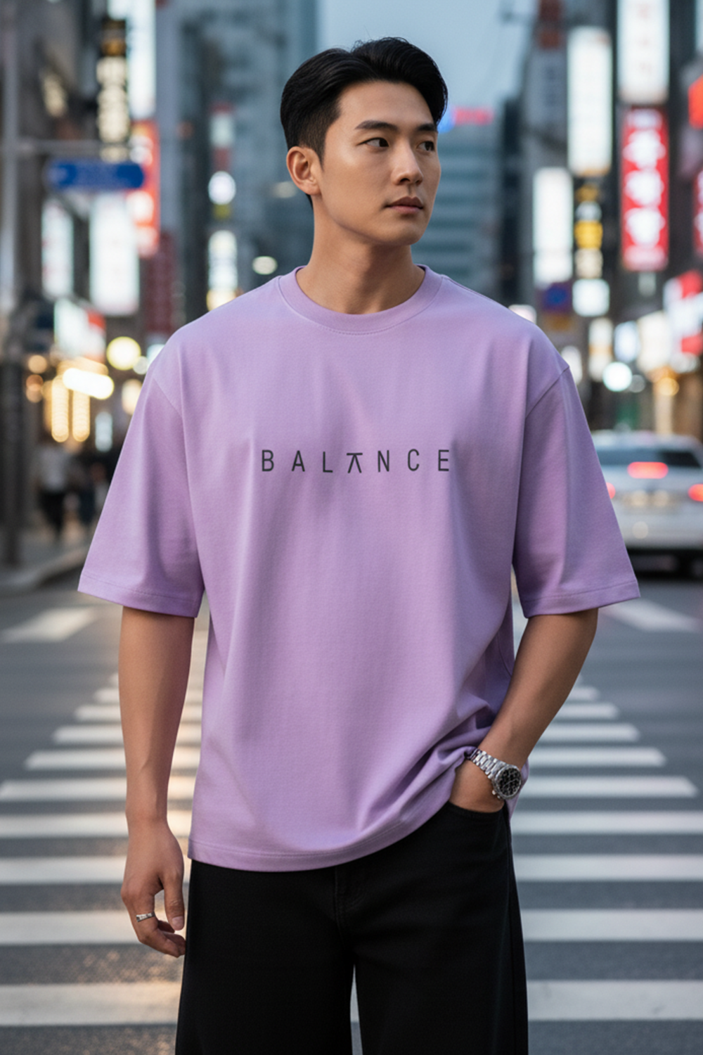 The Balance Drop Shoulder Tee
