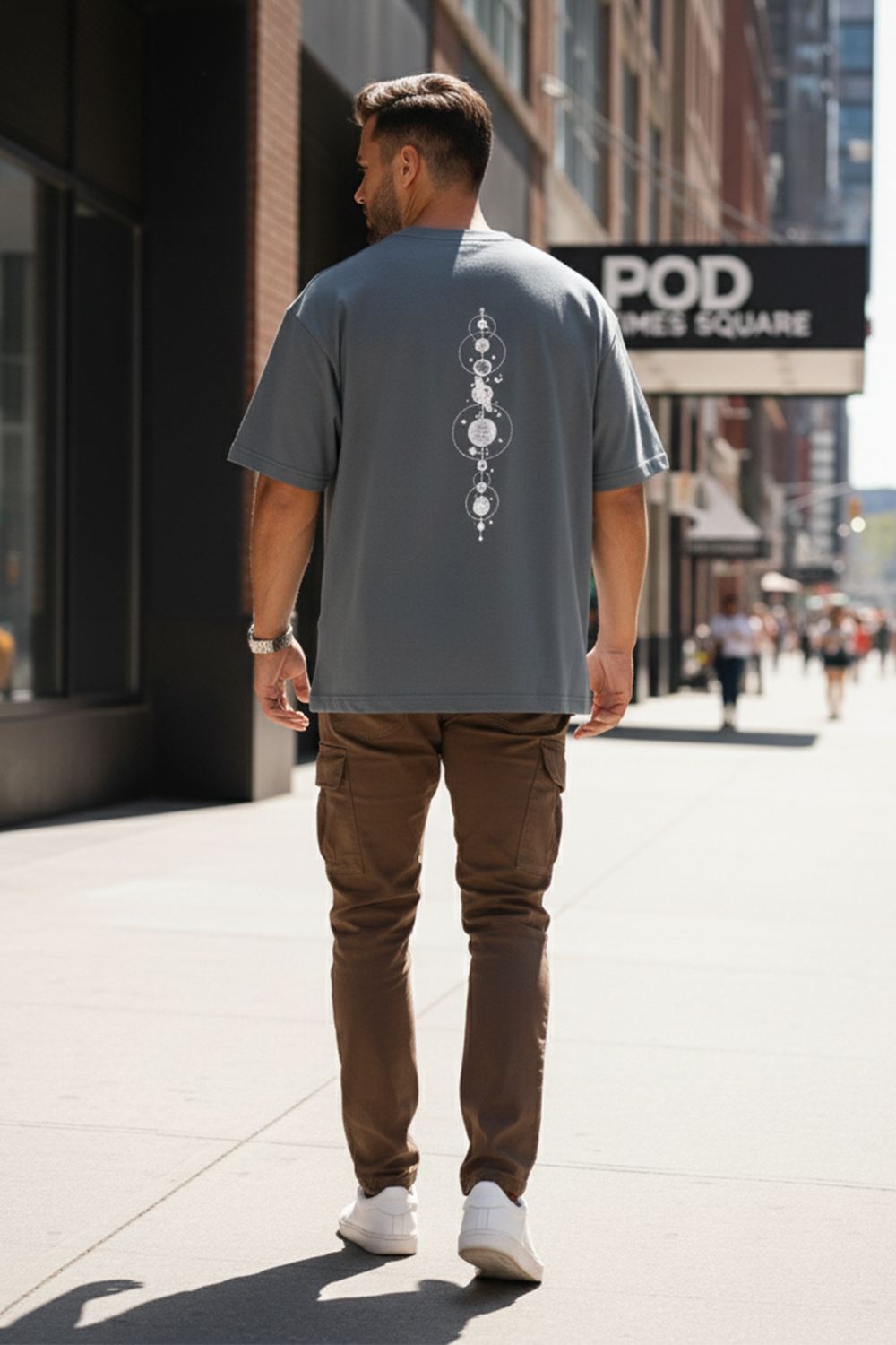 Astro Orbit Stack Oversized Tee