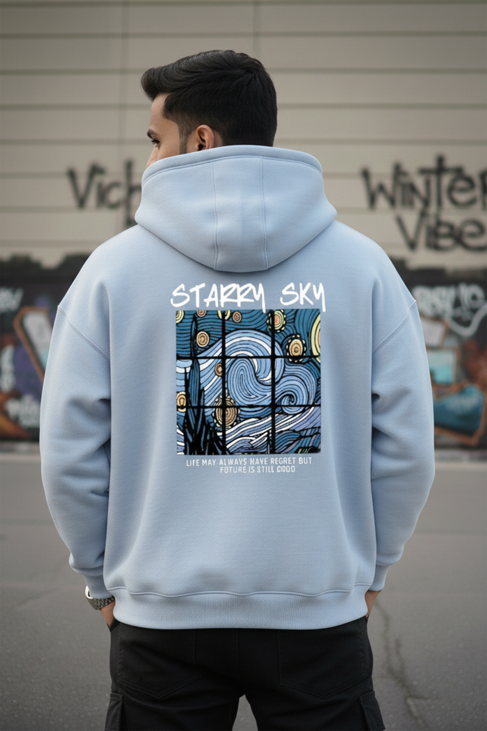Starry Sky Streetwear Hoodie