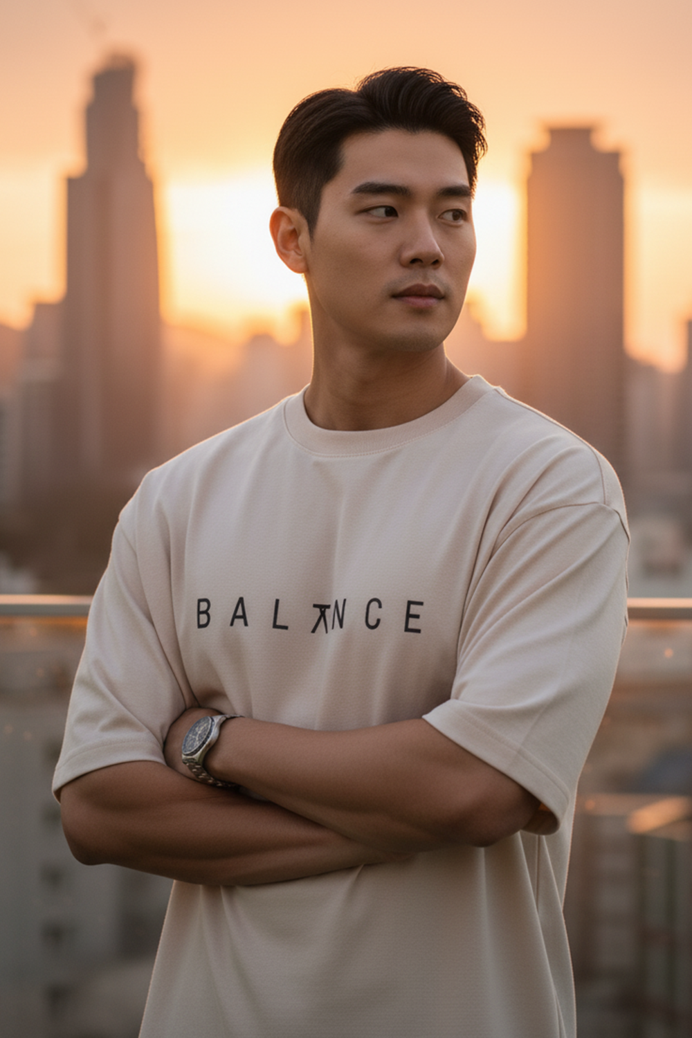 The Balance Drop Shoulder Tee