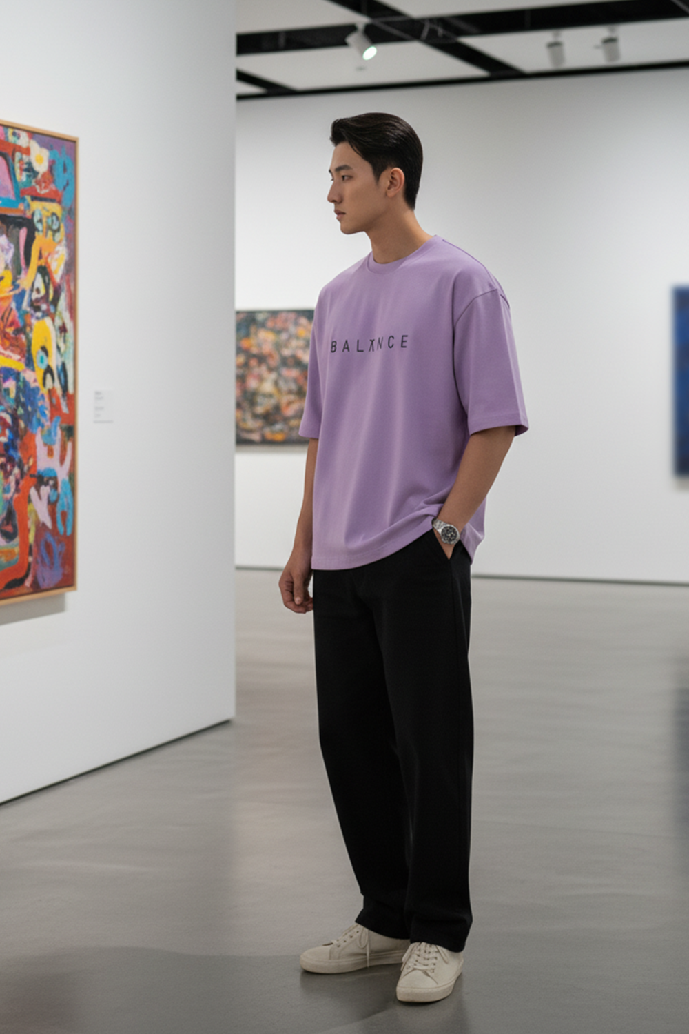 The Balance Drop Shoulder Tee