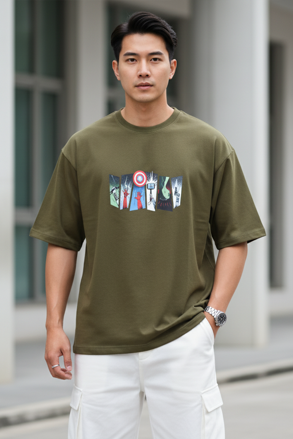 Legends Assemble Oversized Tee