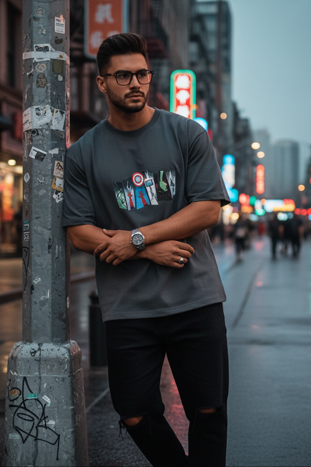 Legends Assemble Oversized Tee