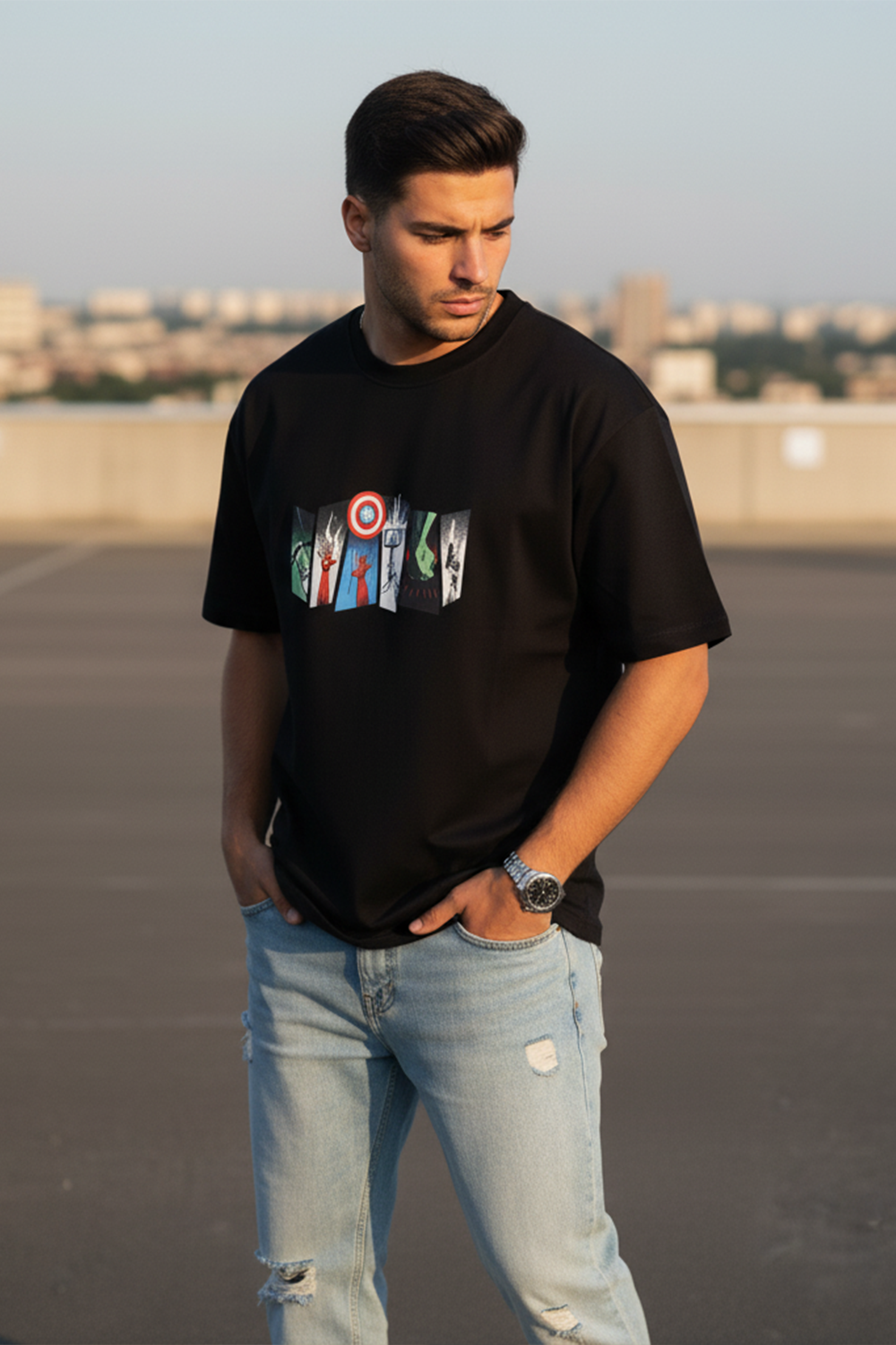 Legends Assemble Oversized Tee