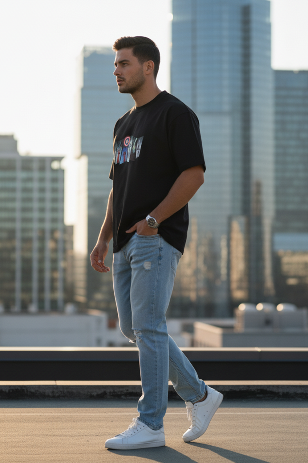 Legends Assemble Oversized Tee