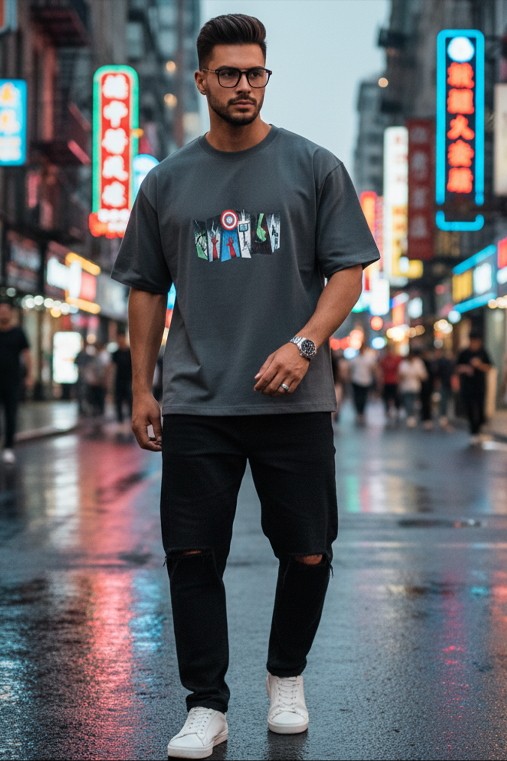 Legends Assemble Oversized Tee
