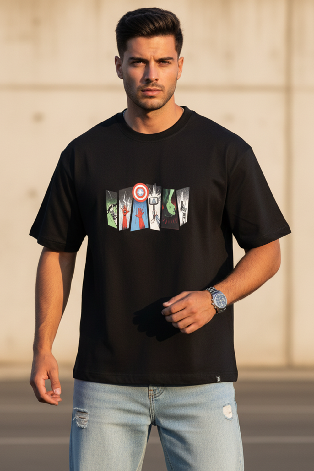 Legends Assemble Oversized Tee