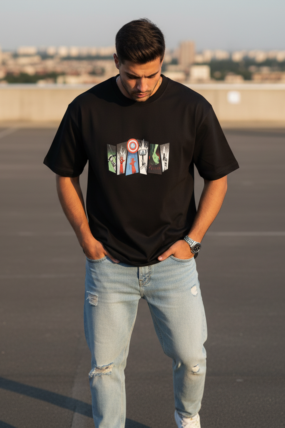 Legends Assemble Oversized Tee